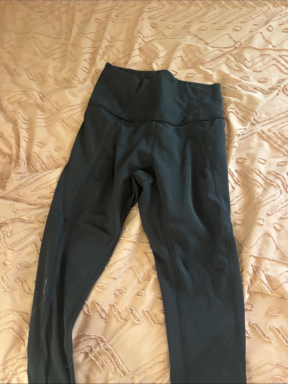 Black High-Waist Active Leggings
